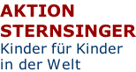AKTION STERNSINGER Kinder für Kinder in der Welt