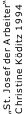 „St. Josef der Arbeiter“ Christine Köditz 1994