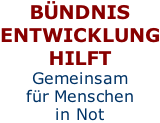 BÜNDNIS ENTWICKLUNG HILFT Gemeinsam  für Menschen in Not